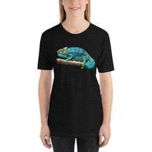 Load image into Gallery viewer, Classic Crew Neck Tee - Blue Striped Panther - Ronz-Design-Unique-Apparel
