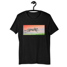Load image into Gallery viewer, Classic Crew Neck Tee - Flying Cheetah - Ronz-Design-Unique-Apparel
