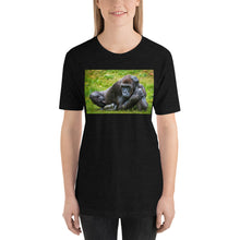 Load image into Gallery viewer, Classic Crew Neck Tee - Gorilla in the Grass - Ronz-Design-Unique-Apparel

