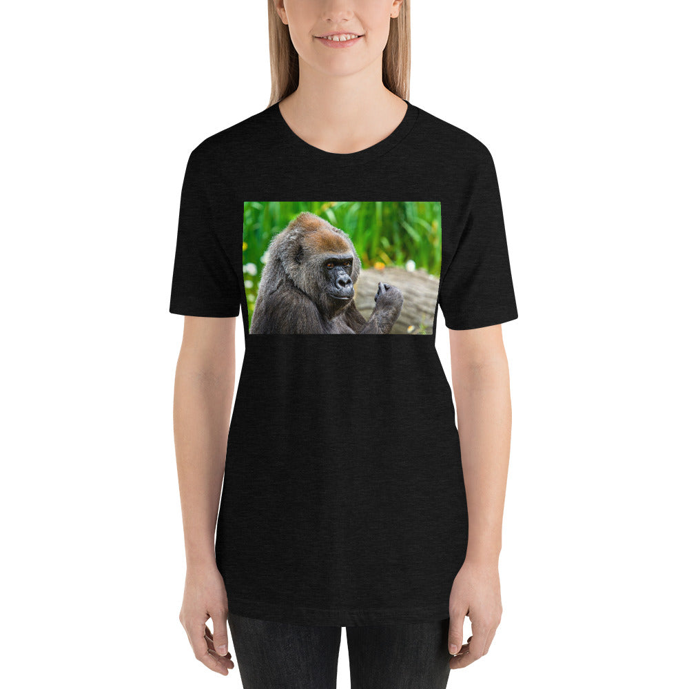 Classic Crew Neck Tee - Young Gorilla - Ronz-Design-Unique-Apparel