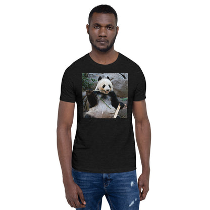 Classic Crew Neck Tee - Bamboo Panda - Ronz-Design-Unique-Apparel