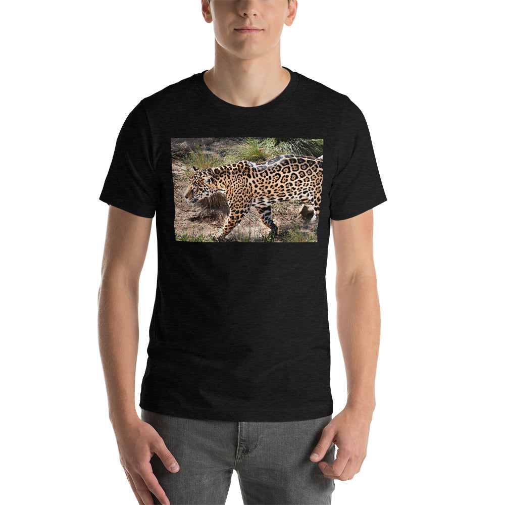 Classic Crew Neck Tee - Young Leopard - Ronz-Design-Unique-Apparel