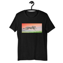 Load image into Gallery viewer, Classic Crew Neck Tee - Cheetah Flying - Ronz-Design-Unique-Apparel
