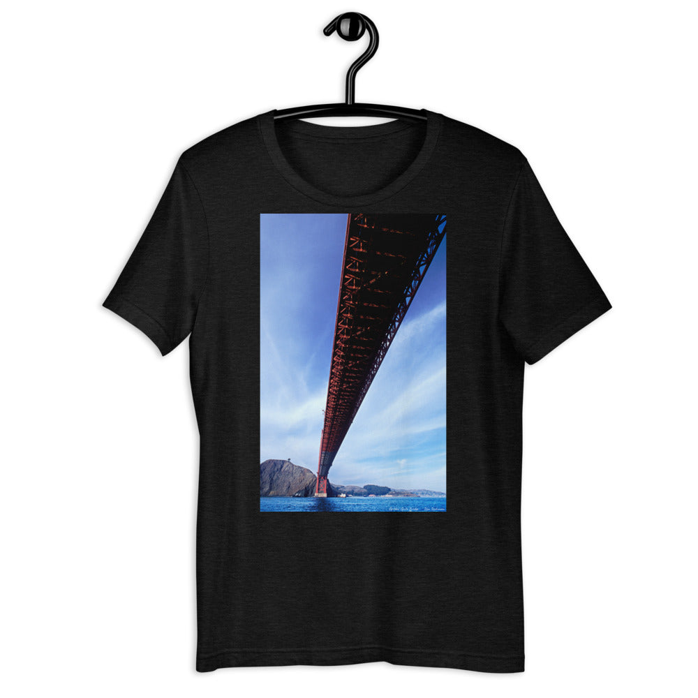 Classic Crew Neck Tee - Golden Gate - Ronz-Design-Unique-Apparel