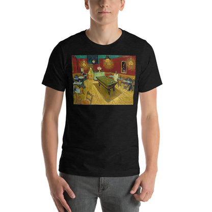 Classic Crew Neck Tee - van Gogh: Bar Room - Ronz-Design-Unique-Apparel