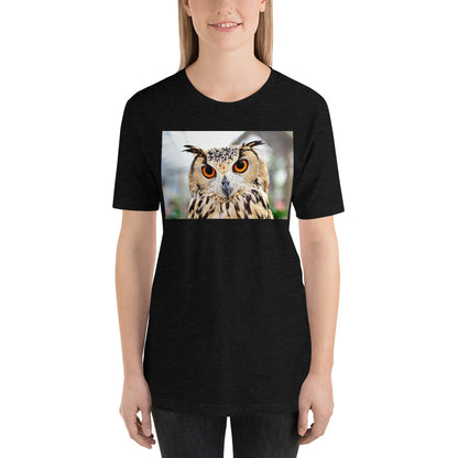 Everyday Elegant Tee - Orange Eyed Hooter