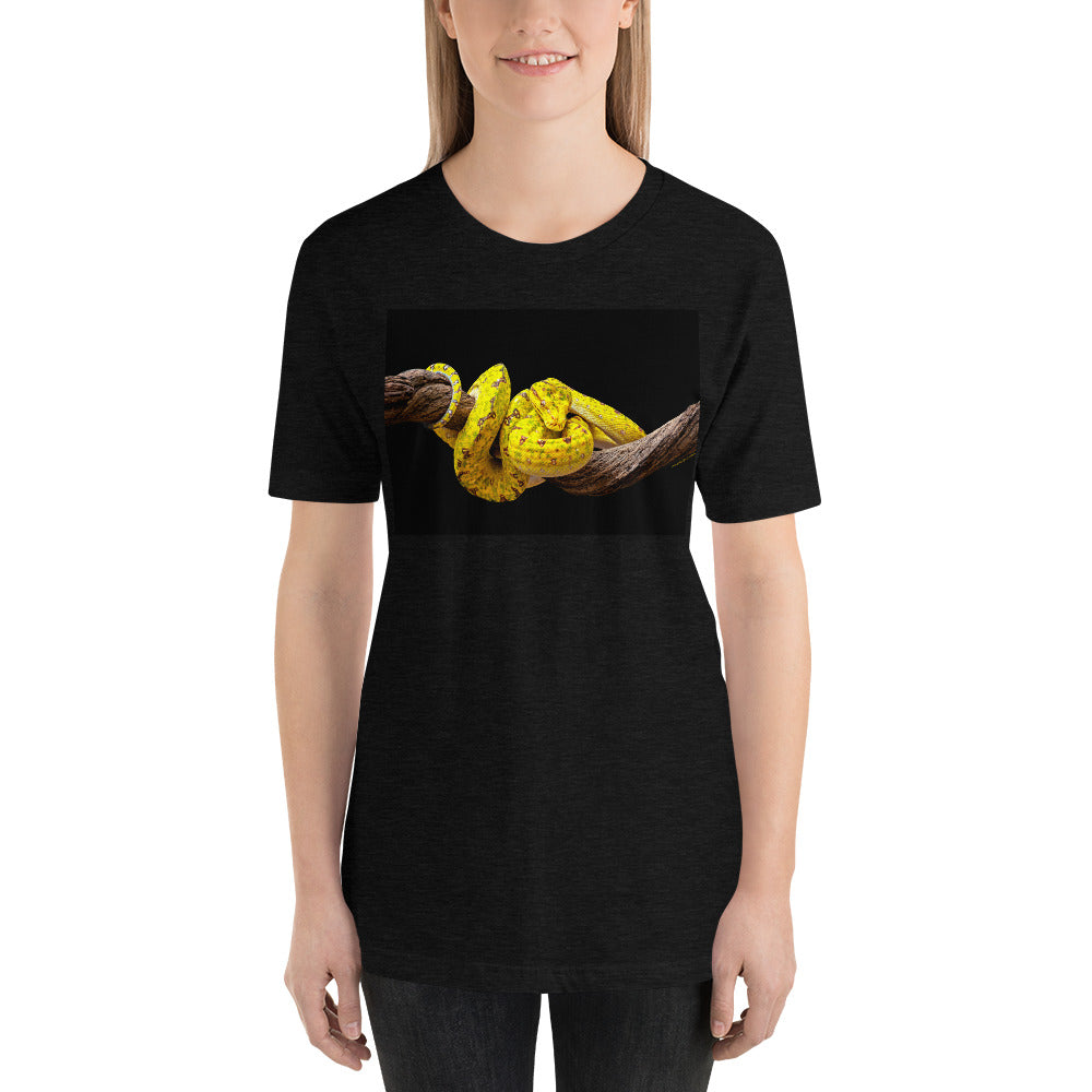 Everyday Elegant Tee - Yellow Tree Python