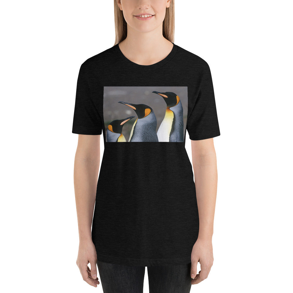 Everyday Elegant Tee - Three Emperor Penguins