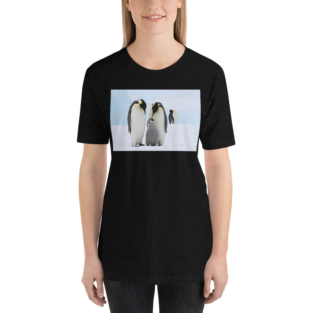 Everyday Elegant Tee - Penguin Family
