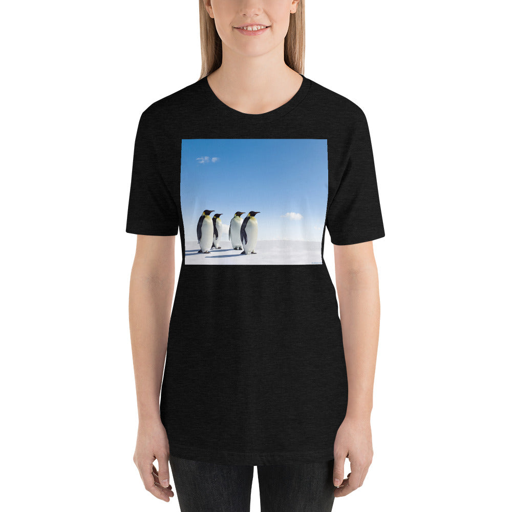 Everyday Elegant Tee - Penguins Out for a Stroll
