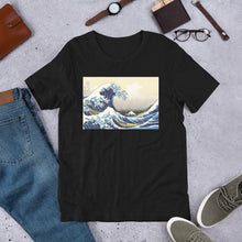 Load image into Gallery viewer, Everyday Elegant Tee - The Great Wave Off Kanagawa by Hokusai
