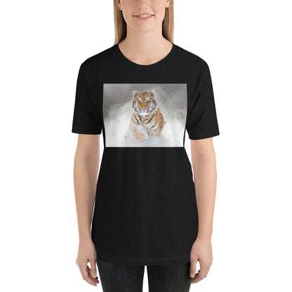 Everyday Elegant Tee - Tiger In Snow