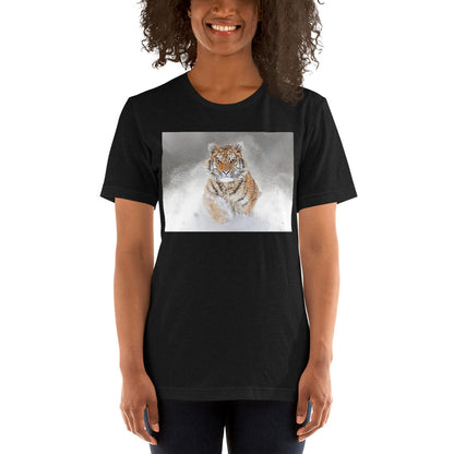 Everyday Elegant Tee - Tiger In Snow