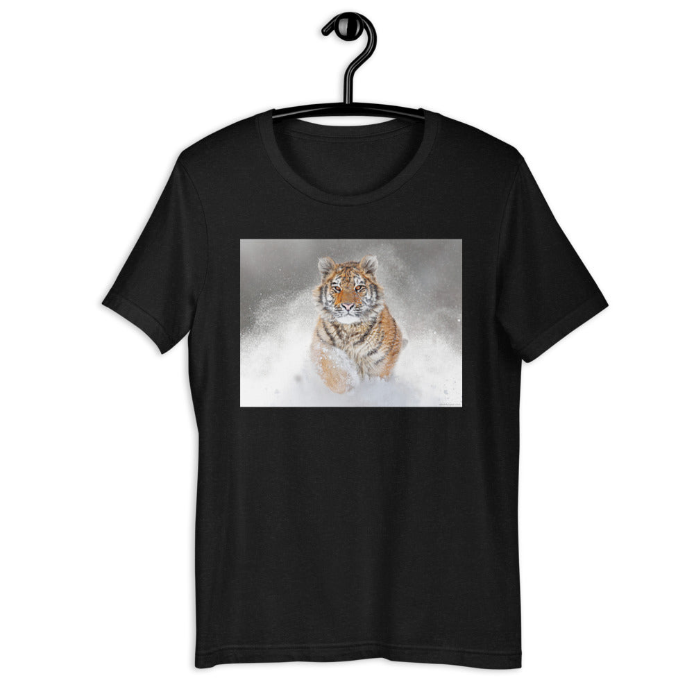 Everyday Elegant Tee - Tiger In Snow