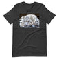 Classic Crew Neck Tee - Snow Leopard - Ronz-Design-Unique-Apparel