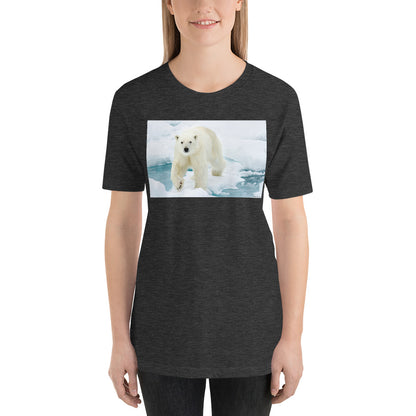 Classic Crew Neck Tee - Polar Bear - Ronz-Design-Unique-Apparel