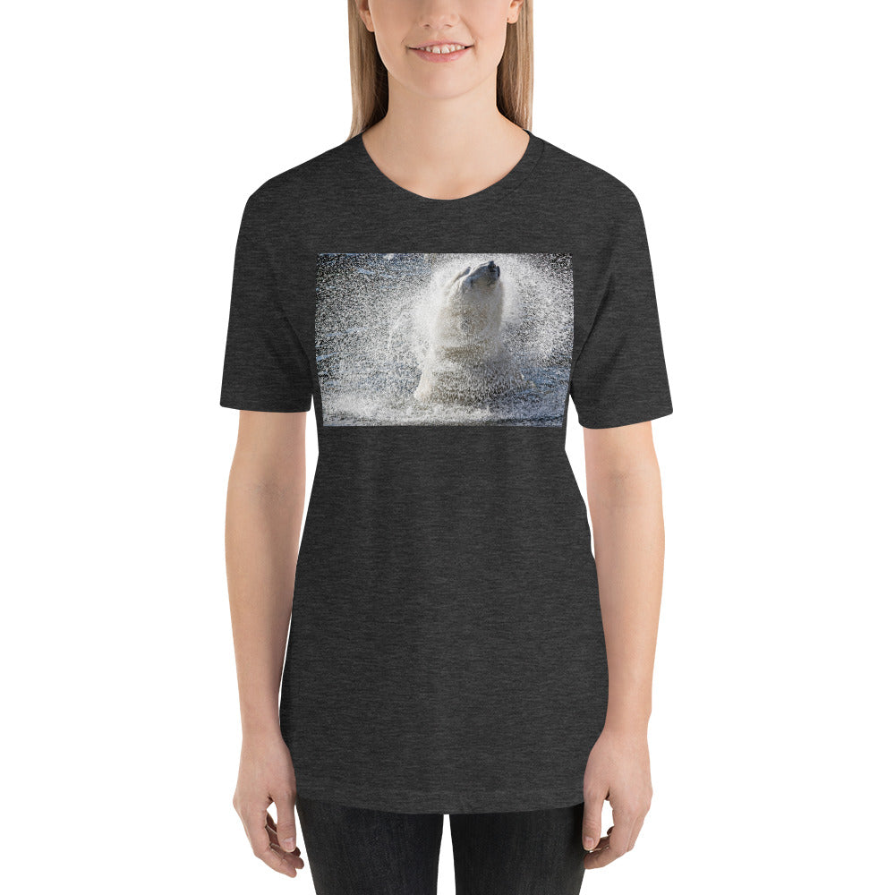 Classic Crew Neck Tee - Water Shed - Ronz-Design-Unique-Apparel