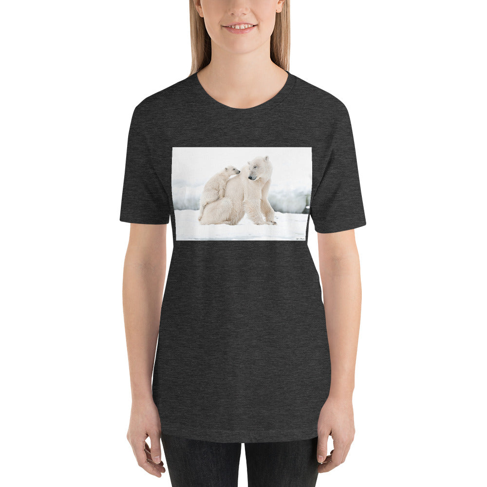 Classic Crew Neck Tee - Polar Family - Ronz-Design-Unique-Apparel