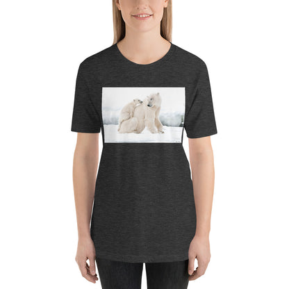 Classic Crew Neck Tee - Polar Family - Ronz-Design-Unique-Apparel