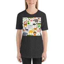 Load image into Gallery viewer, Classic Crew Neck Tee - Life is a Zoo - Ronz-Design-Unique-Apparel
