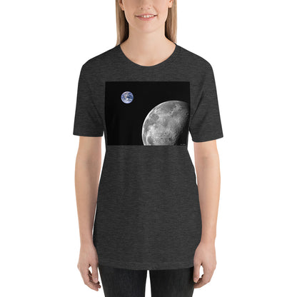 Classic Crew Neck Tee - NASA Photo Earth from Space - Ronz-Design-Unique-Apparel