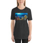 Classic Crew Neck Tee - Ocean Landscape - Ronz-Design-Unique-Apparel