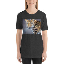 Load image into Gallery viewer, Classic Crew Neck Tee - Blue Eyed Leopard - Ronz-Design-Unique-Apparel
