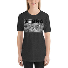 Load image into Gallery viewer, Classic Crew Neck Tee - ZEBRA Blur - Ronz-Design-Unique-Apparel
