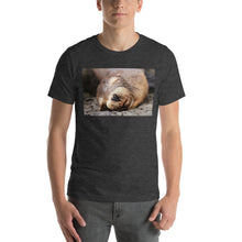 Load image into Gallery viewer, Classic Crew Neck Tee - Snoring Sound - Ronz-Design-Unique-Apparel
