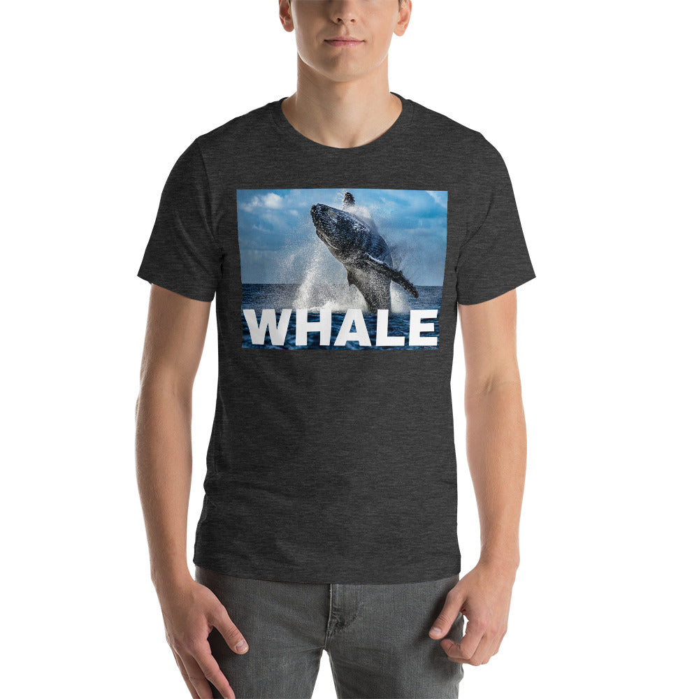 Classic Crew Neck Tee - Whale - Ronz-Design-Unique-Apparel