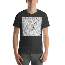 Load image into Gallery viewer, Classic Crew Neck Tee - Monsters - Ronz-Design-Unique-Apparel
