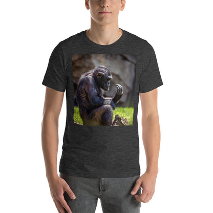 Classic Crew Neck Tee - Thinking - Ronz-Design-Unique-Apparel