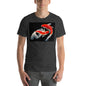 Classic Crew Neck Tee - Two Koi - Ronz-Design-Unique-Apparel