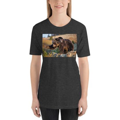 Everyday Elegant Tee - Grizzly Fly Swatting