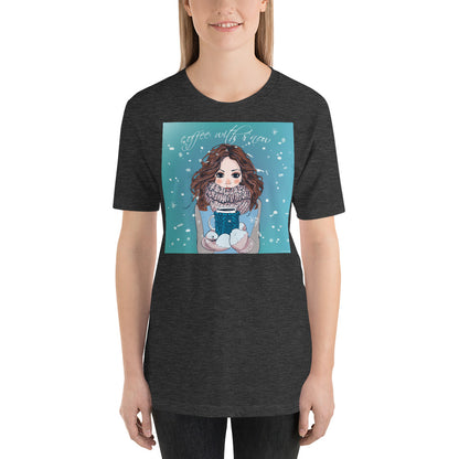 Everyday Elegant Tee - Coffee with Snow