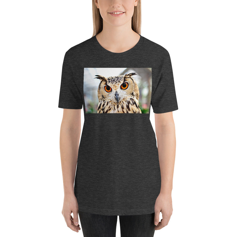 Everyday Elegant Tee - Orange Eyed Hooter