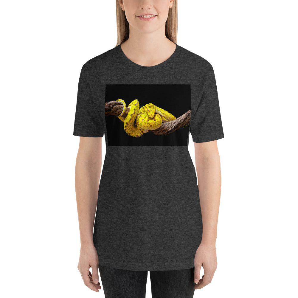 Everyday Elegant Tee - Yellow Tree Python