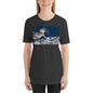 Premium Soft Crew Neck - Hokusai: Great Waves of Kanagawa Remix