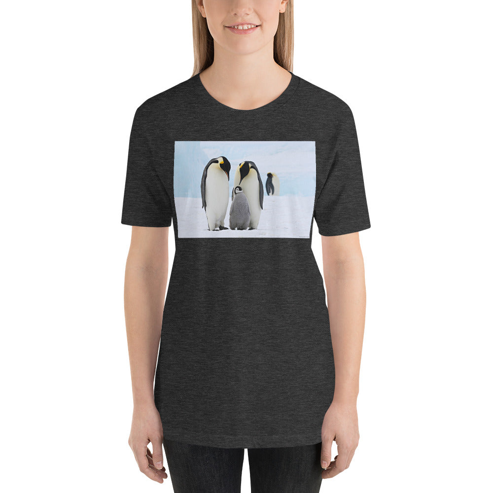 Everyday Elegant Tee - Penguin Family