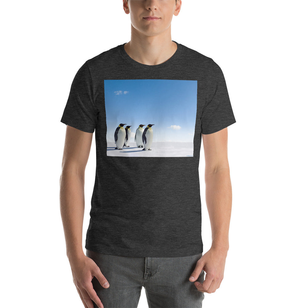 Premium Soft Crew Neck - Emperor Penguins Out for a Stroll