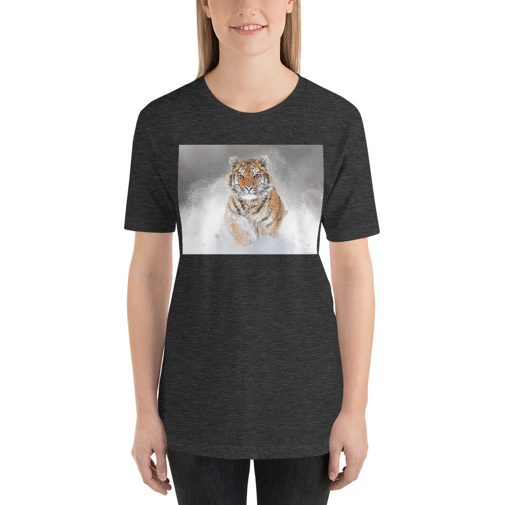 Everyday Elegant Tee - Tiger In Snow