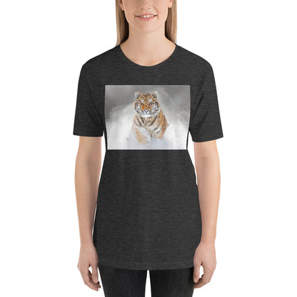 Everyday Elegant Tee - Tiger In Snow