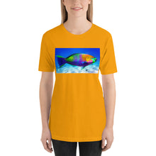 Load image into Gallery viewer, Classic Crew Neck Tee - Parrot Fish - Ronz-Design-Unique-Apparel
