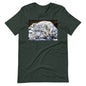 Classic Crew Neck Tee - Snow Leopard - Ronz-Design-Unique-Apparel