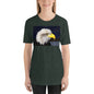 Classic Crew Neck Tee - Bald Eagle - Ronz-Design-Unique-Apparel