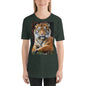 Classic Crew Neck Tee - Big Tiger - Ronz-Design-Unique-Apparel