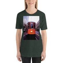 Load image into Gallery viewer, Classic Crew Neck Tee - Milan Trolly, San Francisco - Ronz-Design-Unique-Apparel
