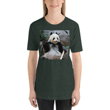 Load image into Gallery viewer, Classic Crew Neck Tee - Happy Panda #3 - Ronz-Design-Unique-Apparel

