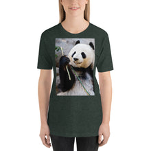 Load image into Gallery viewer, Classic Crew Neck Tee - Happy Panda #2 - Ronz-Design-Unique-Apparel
