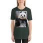 Classic Crew Neck Tee - Happy Panda - Ronz-Design-Unique-Apparel